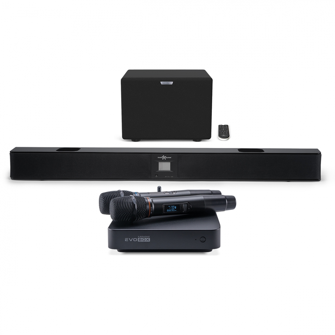 караоке-комплект EVOBOX Plus + EvoSound Bar (саундбар с караоке) в Новом Осколе