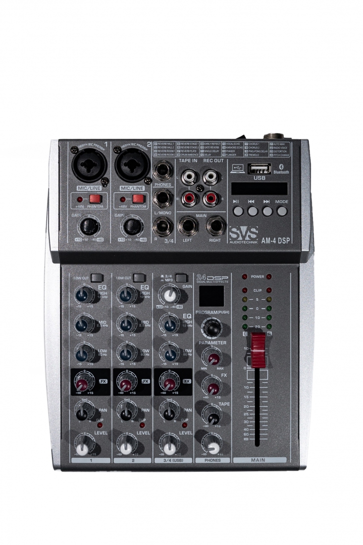 SVS Audiotechnik mixers AM-4 DSP Аналоговый микшерный пульт, 4-канала в Новом Осколе